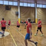 Fotografia z meczu pomiędzy drużyną Na Czerwonego i Śrem Team