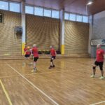 Fotografia z meczu pomiędzy drużyną Na Czerwonego i Śrem Team