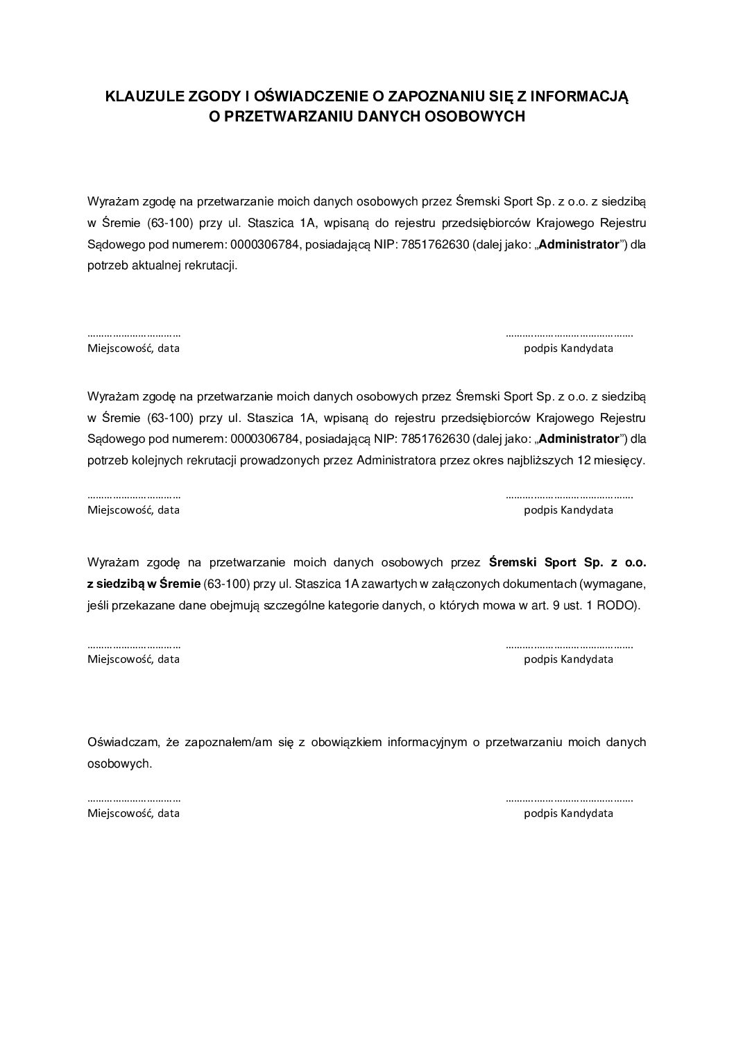 Śremski Sport